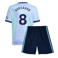 Arsenal Martin Odegaard #8 3rd trikot Kinder 2024-25 Kurzarm (+ Kurze Hosen)